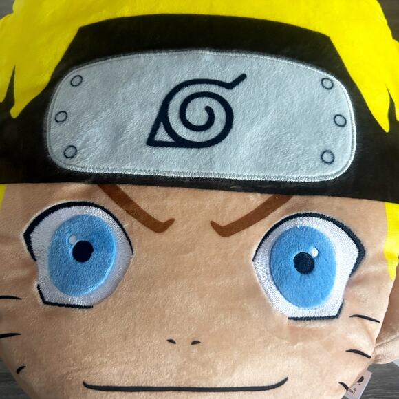 Club Mocchi- Mocchi- Naruto Shippuden Naruto Mega Plush Character Pillow EUC - Picture 2 of 5